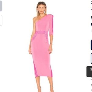 Zhivago Follow Me Dress Hot Pink Dress
